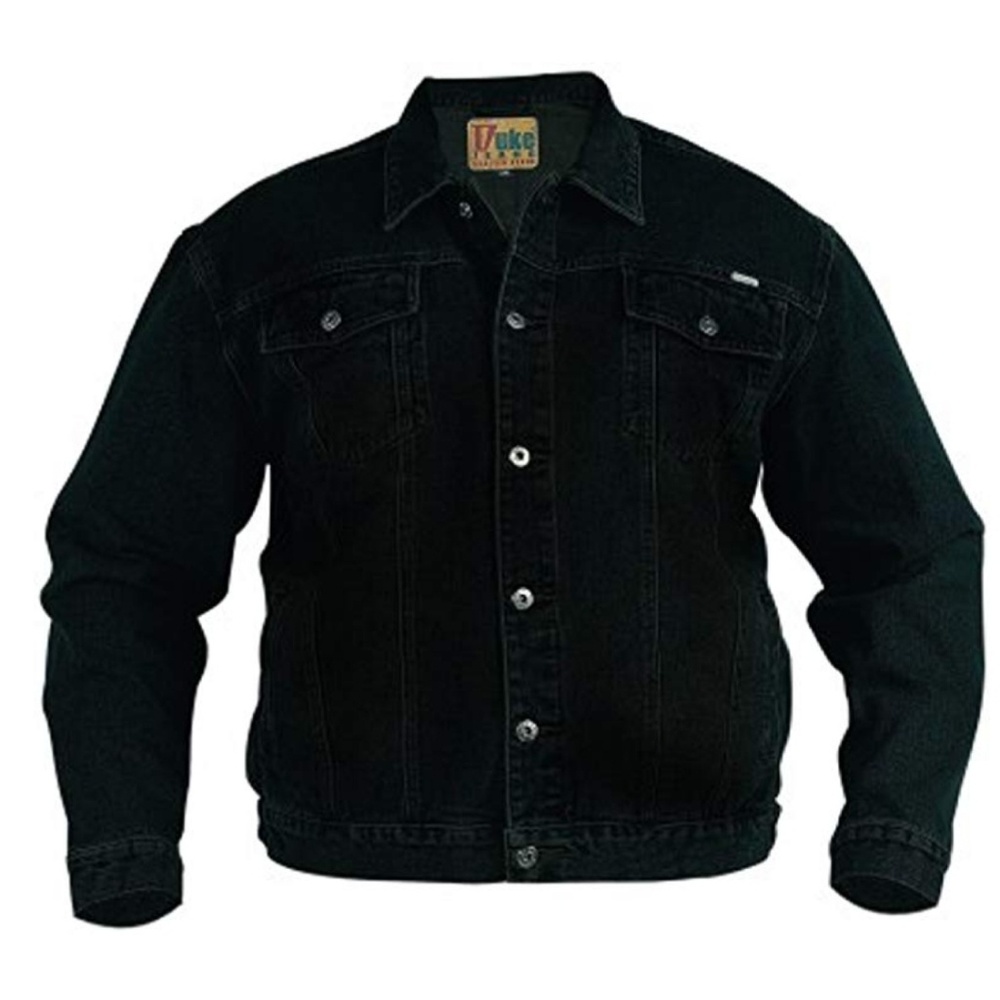 Duke Jean's black denim jacket